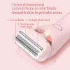 Hair removal device for women dual headed shaving device private hair trimmer electric hair scraper women's hair removal device - Afbeelding 2