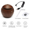 USB Aroma Essential Oil Ultrasonic Cold Steam Diffuser Air Humidifier Purifier 7 Color Change LED Night Light for Home Office - Afbeelding 4