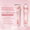 Hair removal device for women dual headed shaving device private hair trimmer electric hair scraper women's hair removal device - Afbeelding 5