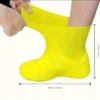 3 pair Of Outdoor Latex Rain Boots Waterproof Shoe Cover That Can Be Reused For Rain Prevention. Multiple Colors To Choose From, - Afbeelding 5