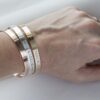 I Am Enough Bracelet, Engraved Secret Message Bracelet, I am Enough - Afbeelding 3