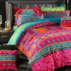 Bohemian Style Duvet Cover Sets Single/Twin/Queen/King Size - Afbeelding 4