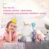 22'' Unicorn Stuffed Animal for Girls, Mommy Stuffed Unicorn with 4 Baby Unicorns, Cute Plush Unicorn Plush Toy for Kids - Afbeelding 5