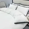 Simple Style Bedding Sets постельное белье Washed Brushed Duvet Cover with Pillowcase Luxury Bedsheets Set Queen/King Size Bed - Afbeelding 3