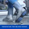 Waterproof Shoe Cover Silicone High Top Rain Boots Cover Non-slip Shoes Protector Outdoor Reusable Thickened Footwear WaterShoes - Afbeelding 2