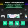 RK ROYAL KLUDGE RK71 Tri-mode Mechanical Keyboard 2.4G Wireless Bluetooth RGB Backlit Hot-swappable Gamer Keyboard PBT keycaps - Afbeelding 4