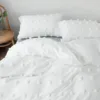 High Quality Crafts with Furball Double Bed Duvet Cover Set 220x240 Tufted King Size Bedding Set Queen Comforter and Pillow Case - Afbeelding 3