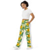 All-over print unisex wide-leg pants - Afbeelding 2