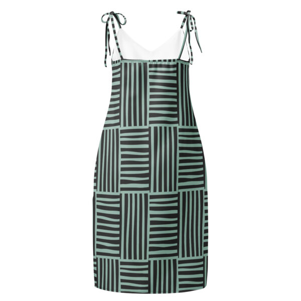 Tie-strap midi dress